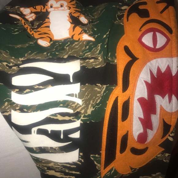 AUTHENTIC A BATHIG APE HOODIE - Picture 2 of 5